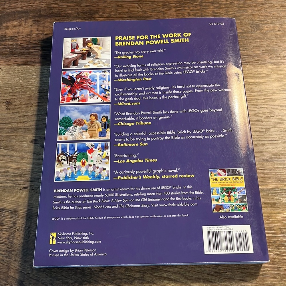 The Brick Bible Comic Book - Picture 6 of 7